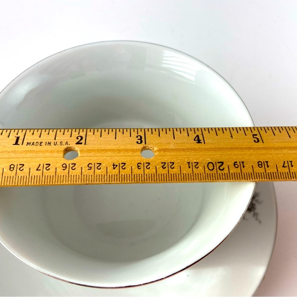 Vintage Winterling Bavaria Germany China Gravy Bowl with Attached Under Plate - Picture 5 of 8